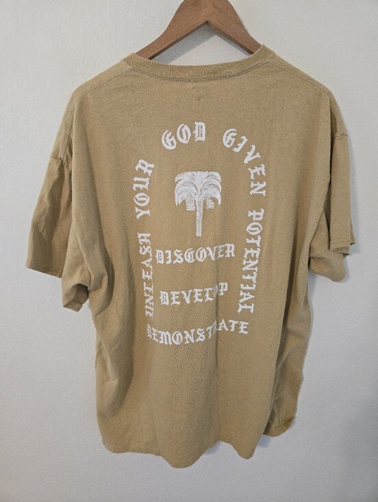 Gildan Other - Unleash Your God Given Potential Discover T Shirt Mens XL Develop Demonstrate